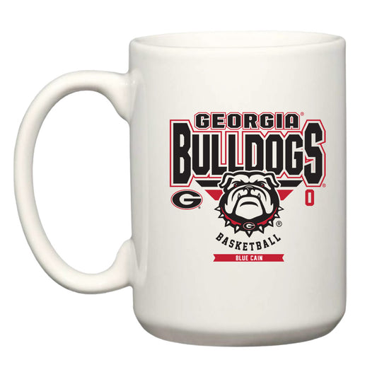 Georgia - NCAA Men's Basketball : Blue Cain - Coffee Mug-0
