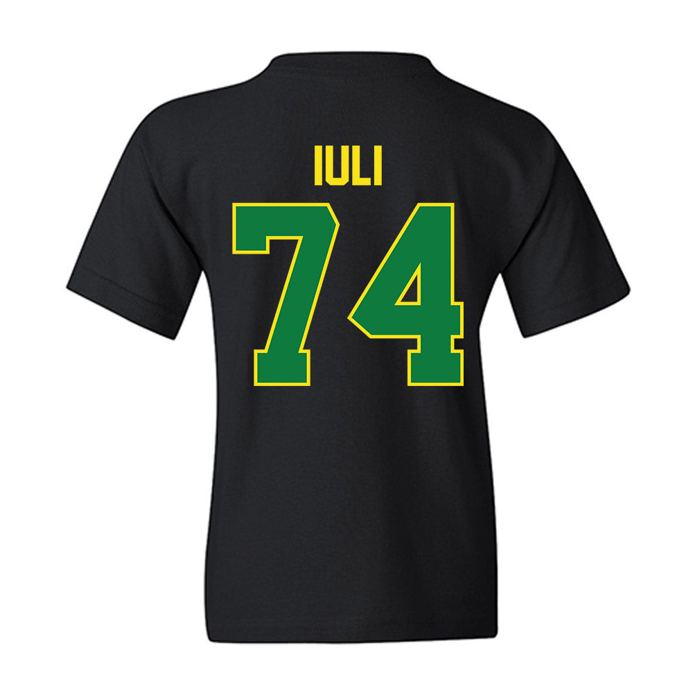 Oregon - NCAA Football : Dave Iuli - Classic Shersey Youth T-Shirt-1