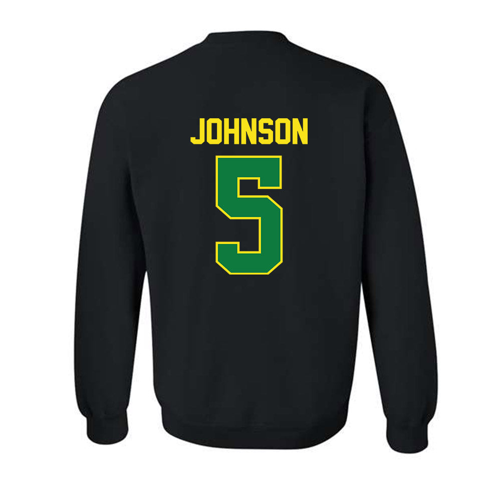 Oregon - NCAA Football : Theran Johnson - Classic Shersey Crewneck Sweatshirt-1