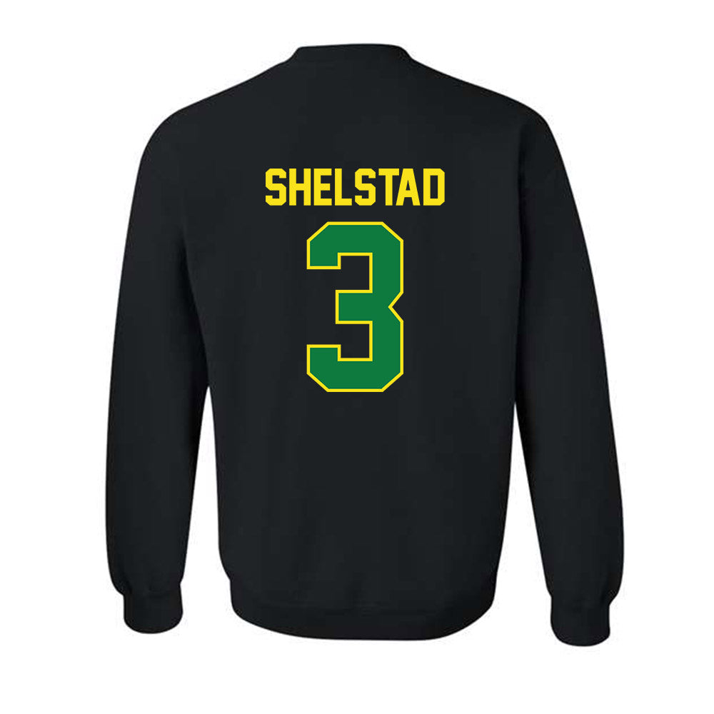 Oregon - NCAA Men's Basketball : Jackson Shelstad - Classic Shersey Crewneck Sweatshirt-1