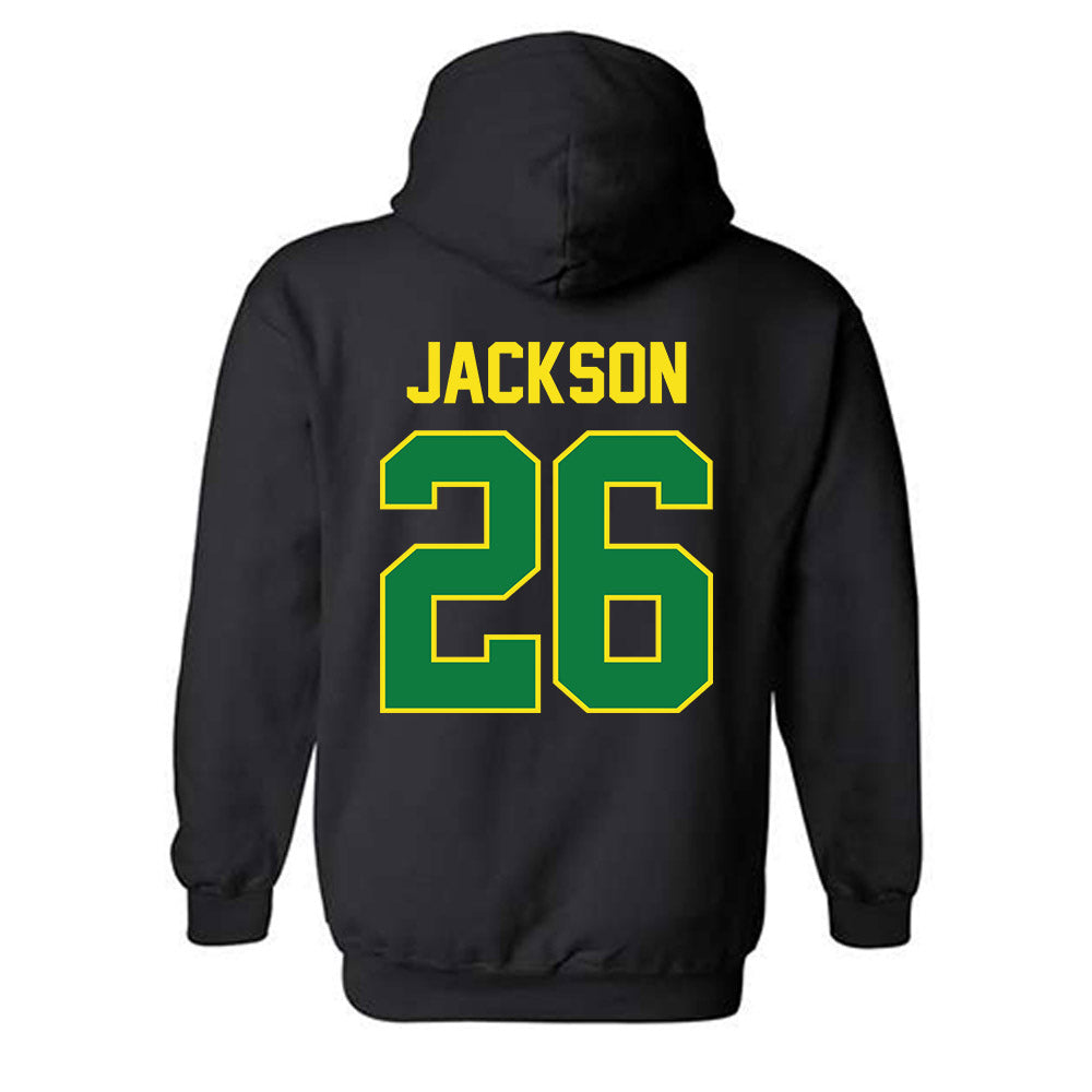 Oregon - NCAA Football : Devon Jackson - Classic Shersey Hooded Sweatshirt-1