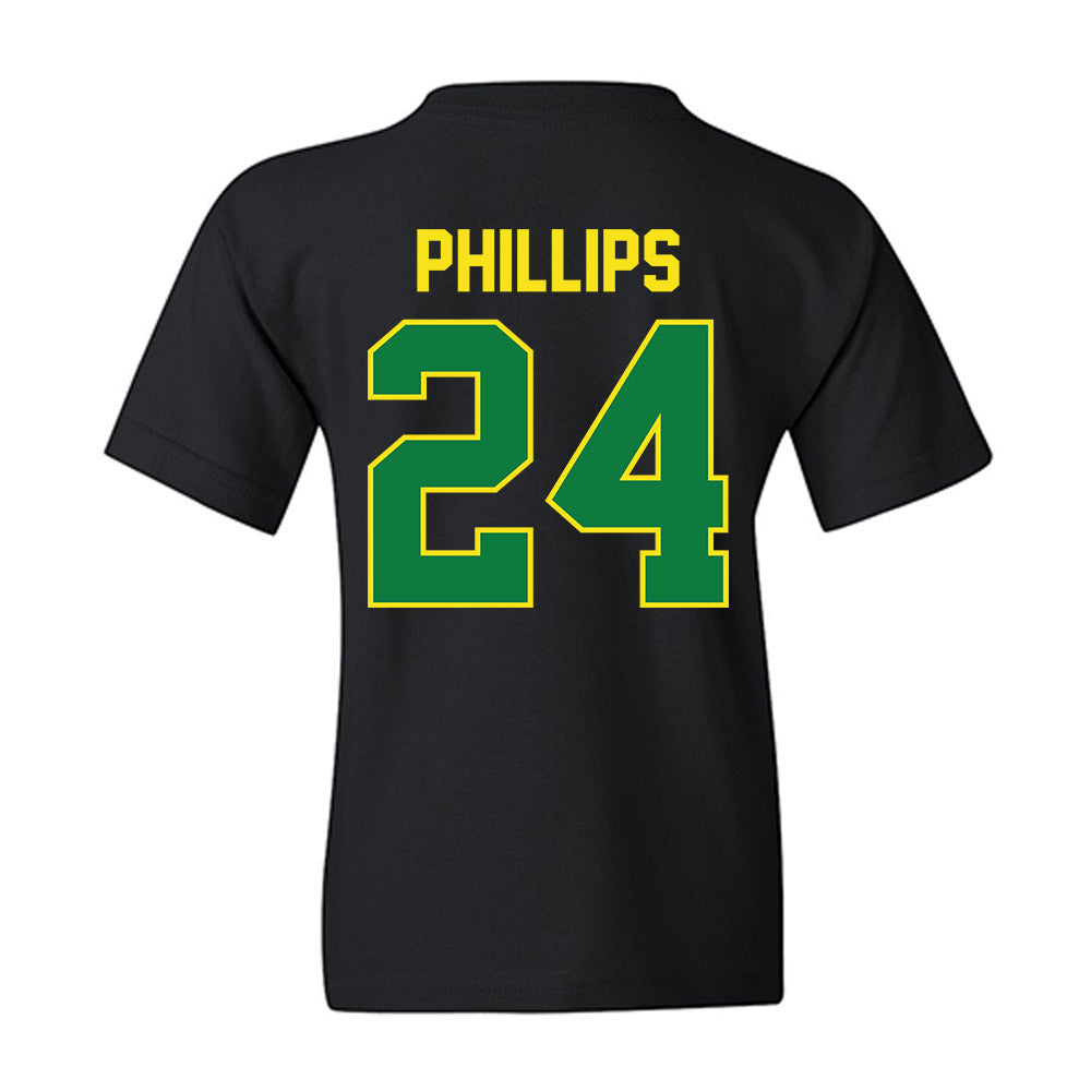 Oregon - NCAA Men's Basketball : Jamari Phillips - Classic Shersey Youth T-Shirt-1