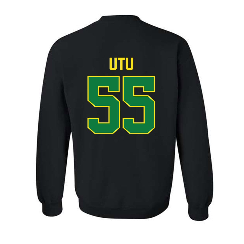 Oregon - NCAA Football : Douglas Utu - Classic Shersey Crewneck Sweatshirt-1