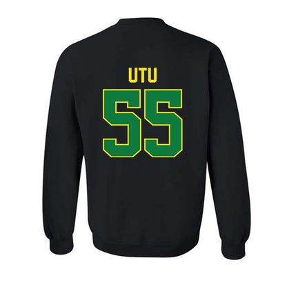 Oregon - NCAA Football : Douglas Utu - Classic Shersey Crewneck Sweatshirt-1
