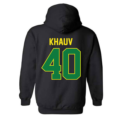 Oregon - NCAA Acrobatics & Tumbling : Maya Khauv - Classic Shersey Hooded Sweatshirt-1