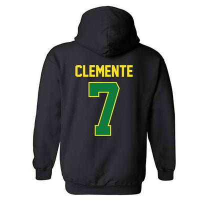 Oregon - NCAA Women's Volleyball : Alanah Clemente - Classic Shersey Hooded Sweatshirt-1