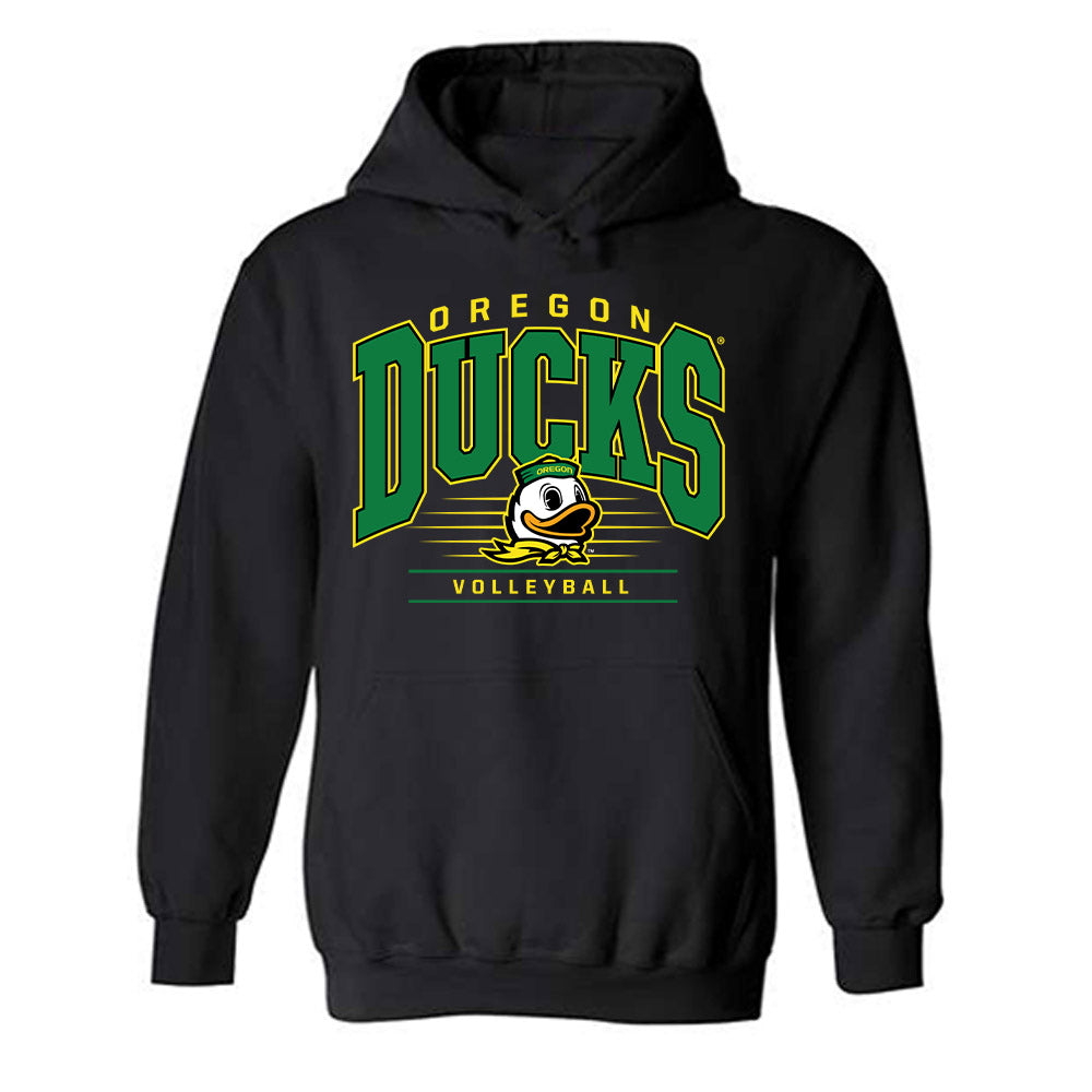 Oregon - NCAA Women's Volleyball : Maya De Los Reyes - Classic Shersey Hooded Sweatshirt-0