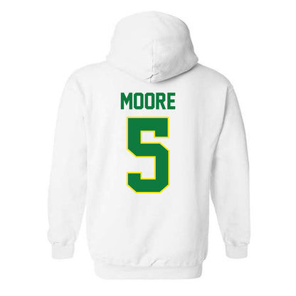 Oregon - NCAA Football : Dante Moore - Classic Shersey Hooded Sweatshirt-1