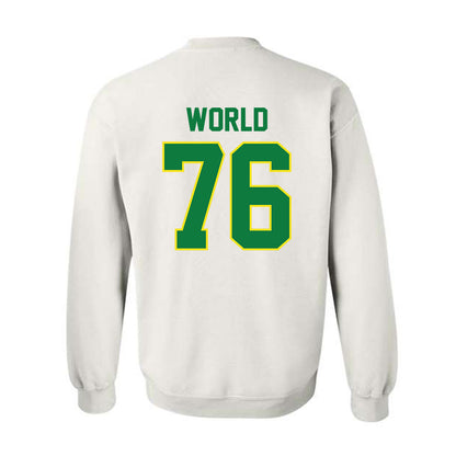 Oregon - NCAA Football : Isaiah World - Classic Shersey Crewneck Sweatshirt-1