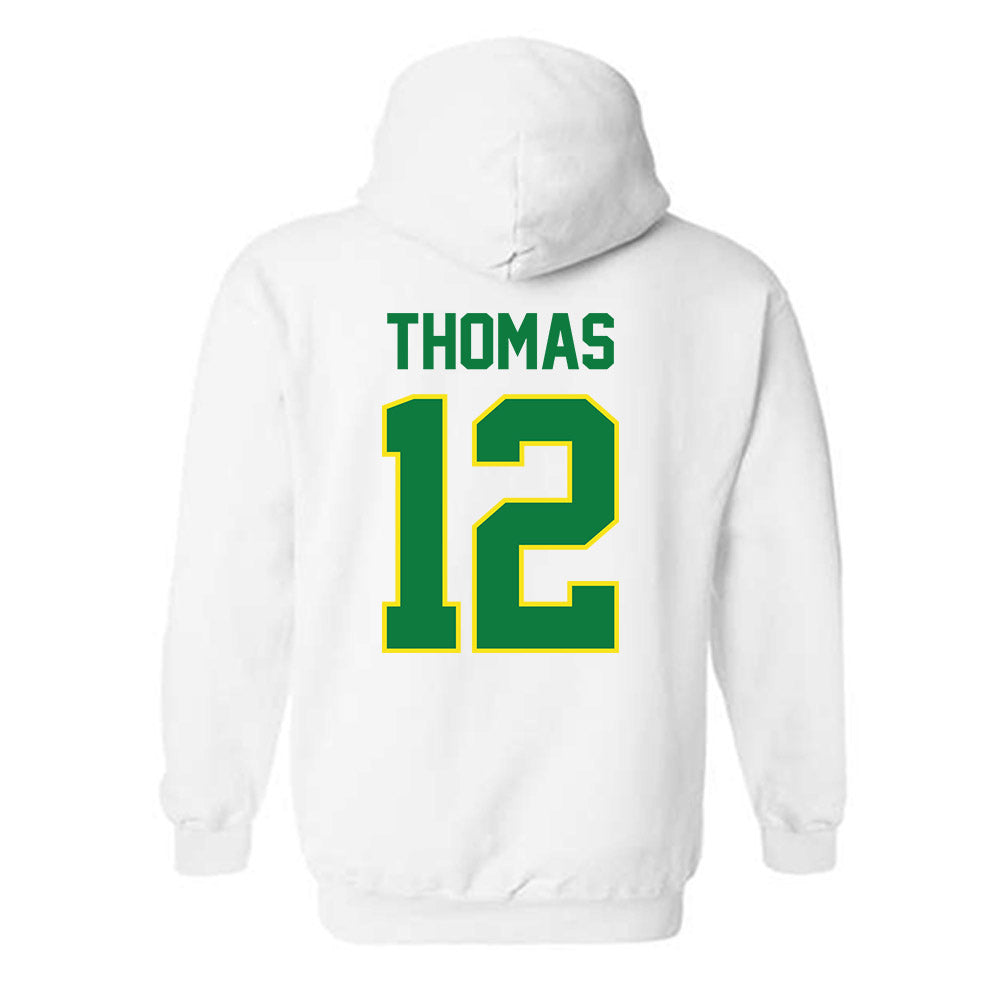 Oregon - NCAA Football : Brock Thomas - Classic Shersey Hooded Sweatshirt-1