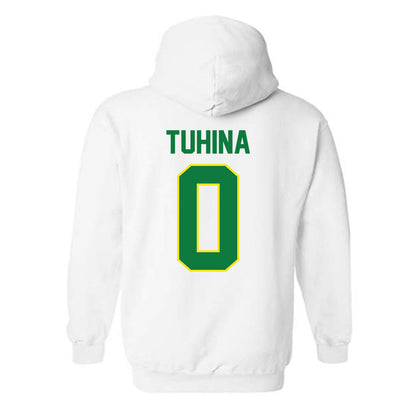 Oregon - NCAA Women's Basketball : Astera Tuhina - Classic Shersey Hooded Sweatshirt-1