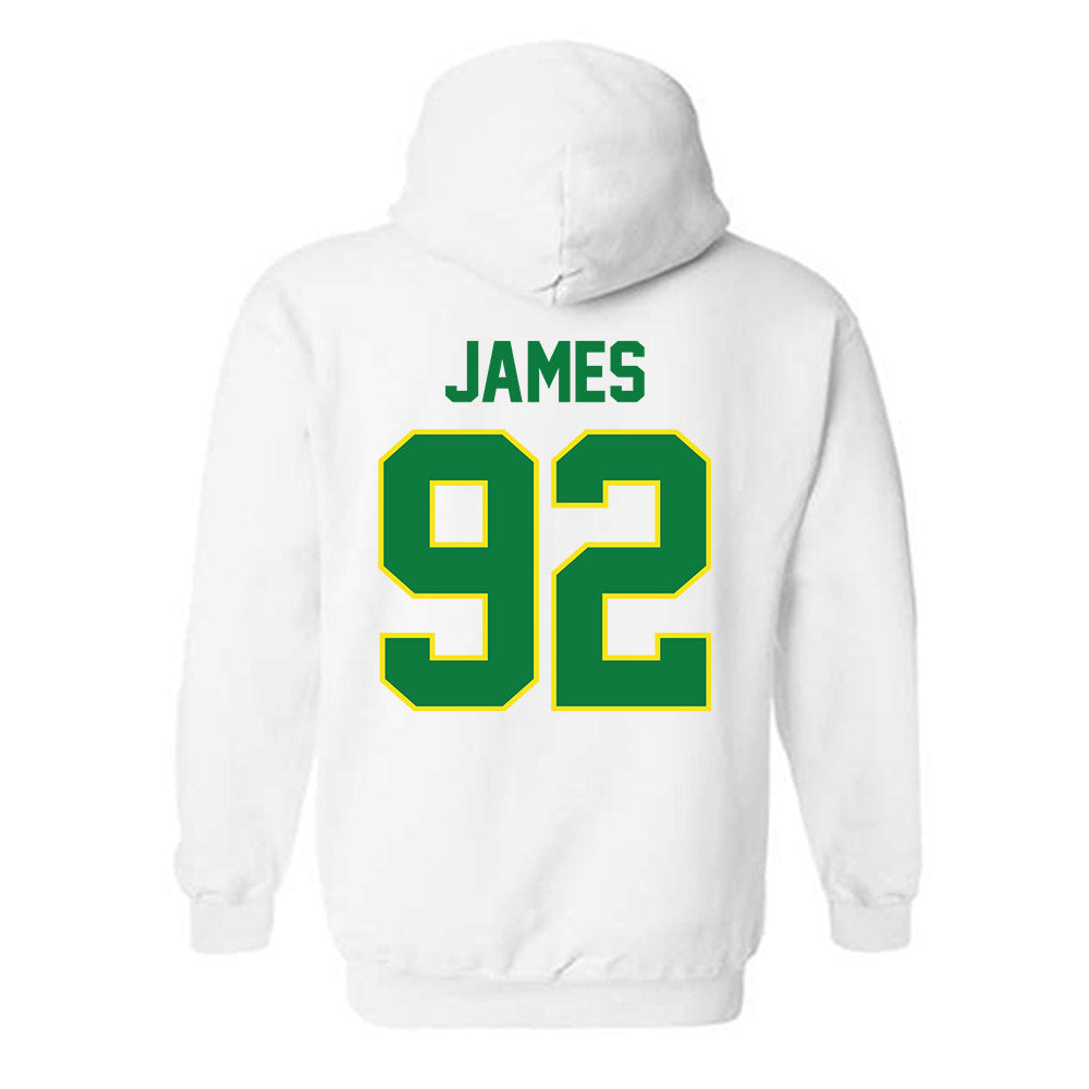 Oregon - NCAA Football : Ross James - Classic Shersey Hooded Sweatshirt-1