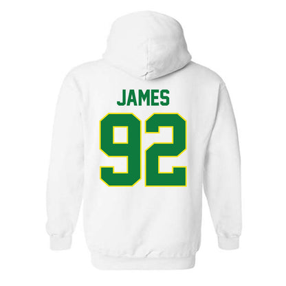 Oregon - NCAA Football : Ross James - Classic Shersey Hooded Sweatshirt-1