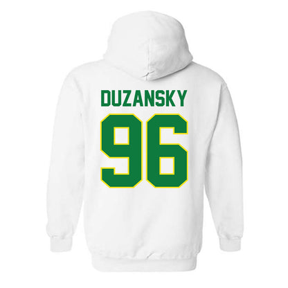 Oregon - NCAA Football : Nick Duzansky - Classic Shersey Hooded Sweatshirt-1