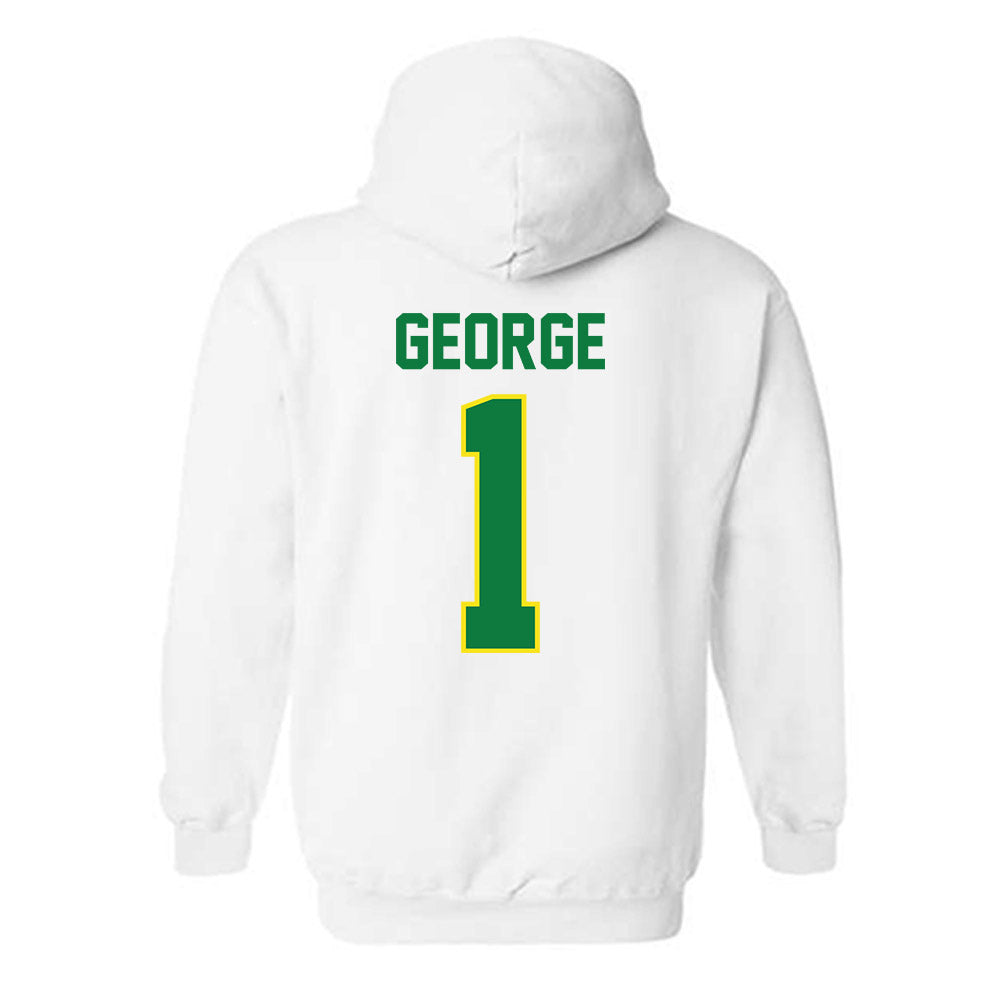 Oregon - NCAA Beach Volleyball : Natasha George - Classic Shersey Hooded Sweatshirt-1