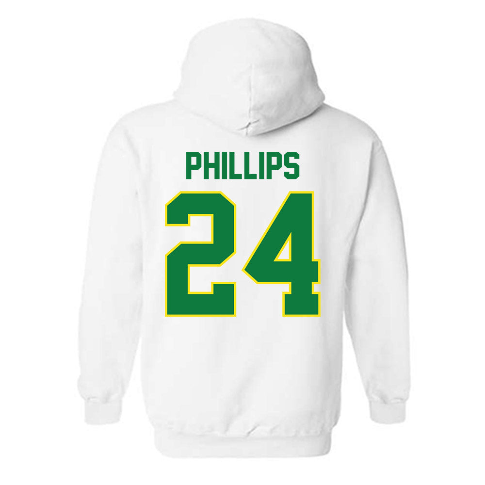Oregon - NCAA Men's Basketball : Jamari Phillips - Classic Shersey Hooded Sweatshirt-1