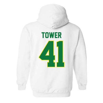 Oregon - NCAA Acrobatics & Tumbling : Mailee Tower - Classic Shersey Hooded Sweatshirt-1