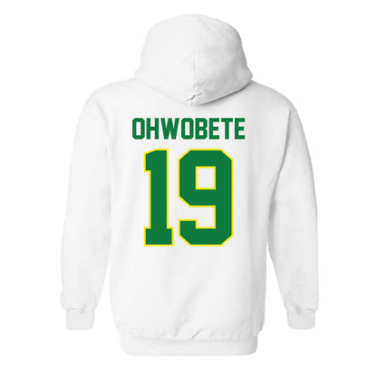 Oregon - NCAA Women's Volleyball : Michelle Ohwobete - Classic Shersey Hooded Sweatshirt-1