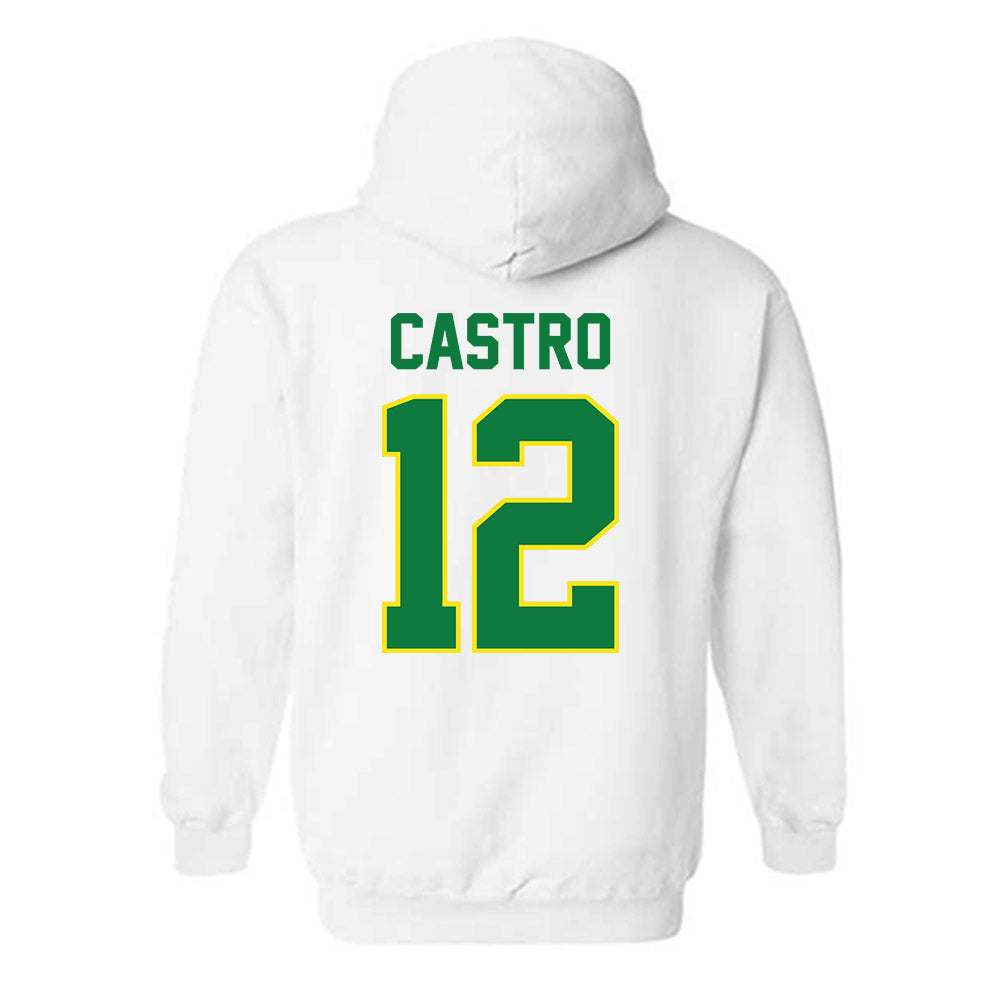 Oregon - NCAA Acrobatics & Tumbling : Stephanie Castro - Classic Shersey Hooded Sweatshirt-1