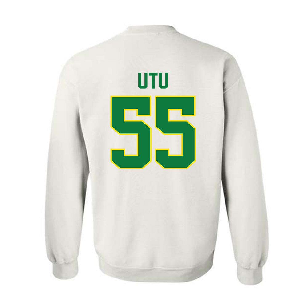 Oregon - NCAA Football : Douglas Utu - Classic Shersey Crewneck Sweatshirt-1
