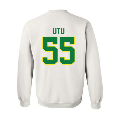 Oregon - NCAA Football : Douglas Utu - Classic Shersey Crewneck Sweatshirt-1