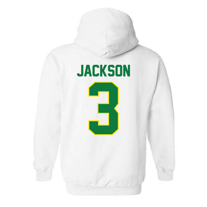 Oregon - NCAA Women's Lacrosse : Gabby Jackson - Classic Shersey Hooded Sweatshirt-1