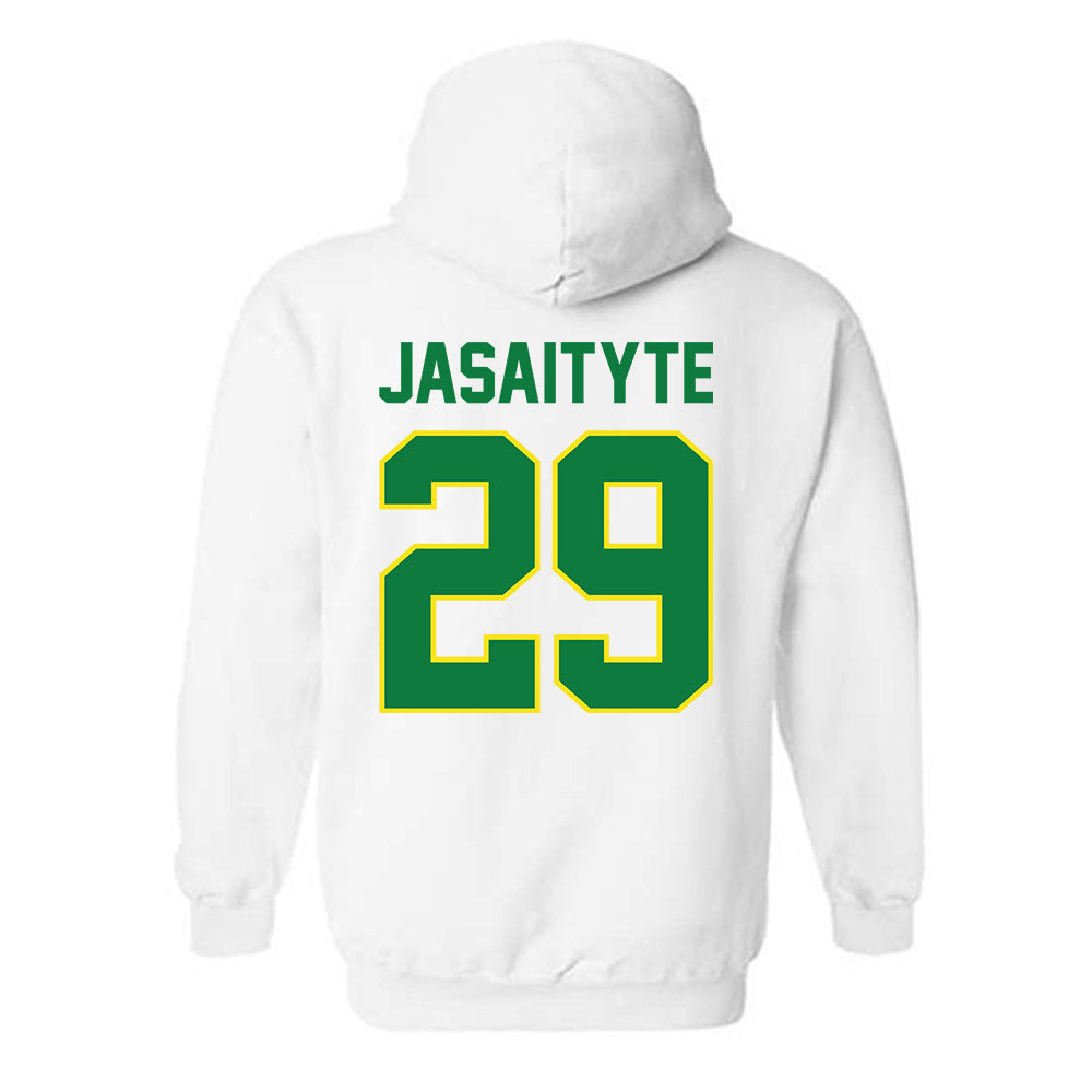Oregon - NCAA Women's Soccer : Karolina Jasaityte - Classic Shersey Hooded Sweatshirt
