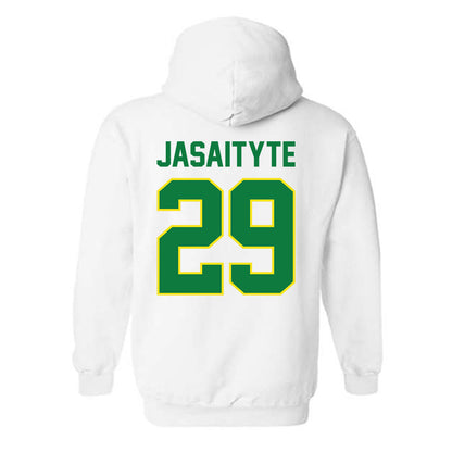 Oregon - NCAA Women's Soccer : Karolina Jasaityte - Classic Shersey Hooded Sweatshirt