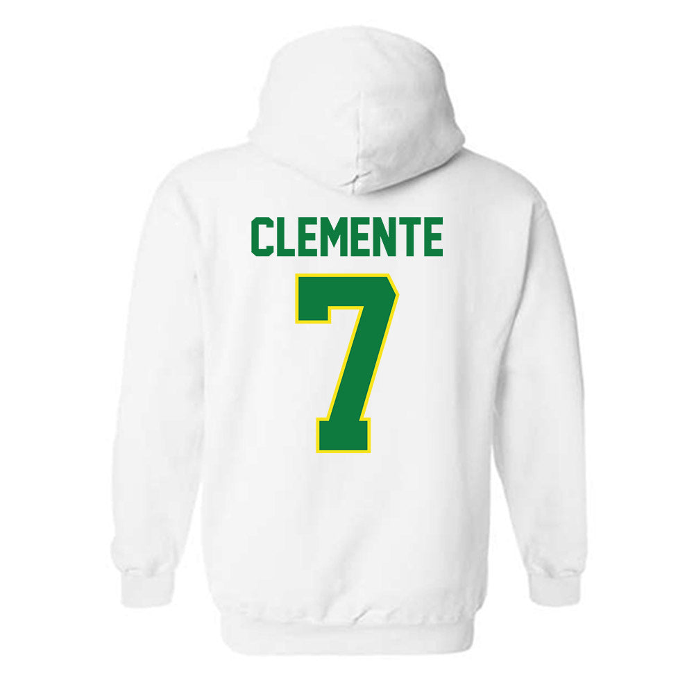 Oregon - NCAA Women's Volleyball : Alanah Clemente - Classic Shersey Hooded Sweatshirt-1