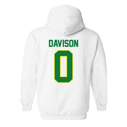 Oregon - NCAA Football : Jordon Davison - Classic Shersey Hooded Sweatshirt-1