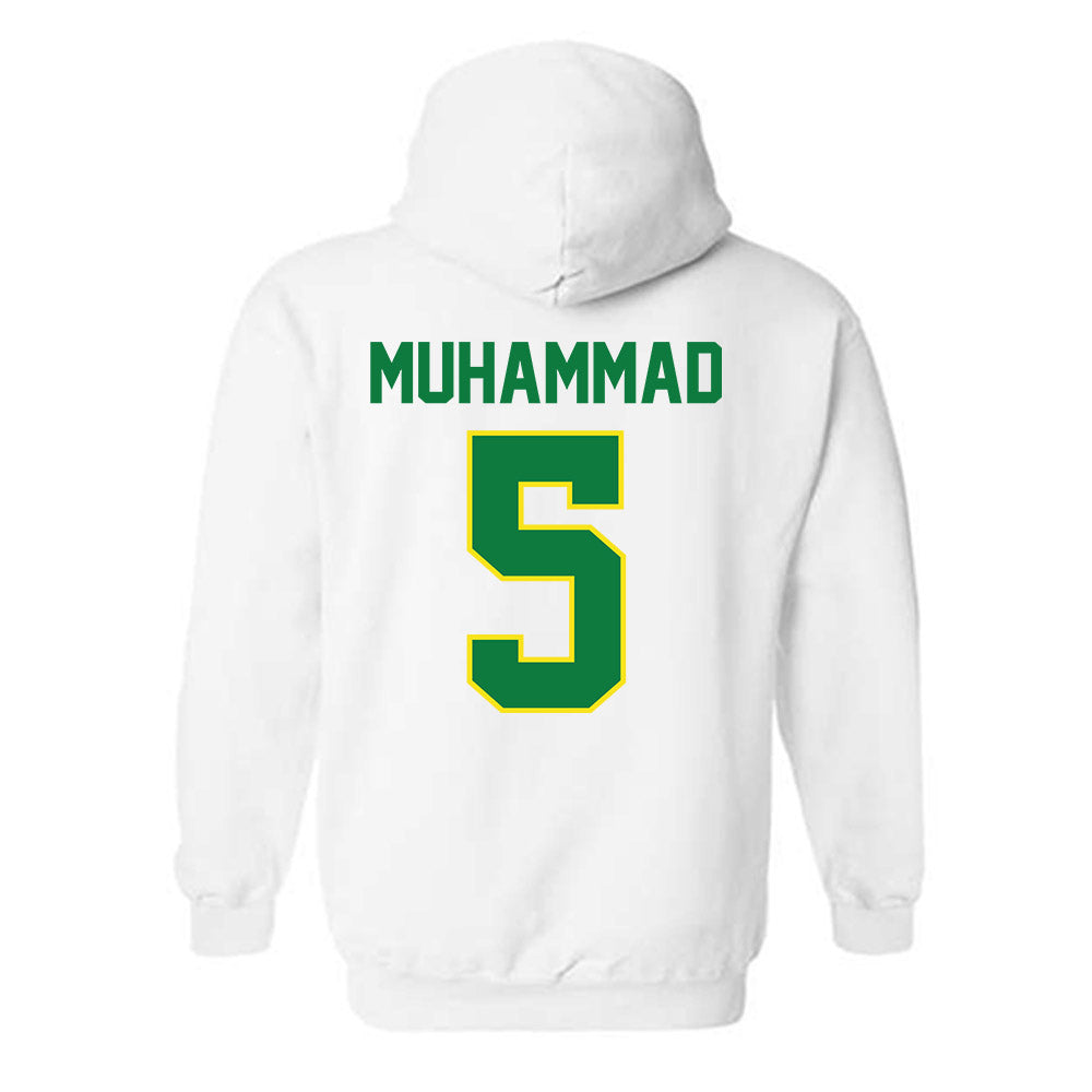 Oregon - NCAA Women's Basketball : Amina Muhammad - Classic Shersey Hooded Sweatshirt-1