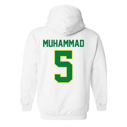 Oregon - NCAA Women's Basketball : Amina Muhammad - Classic Shersey Hooded Sweatshirt-1