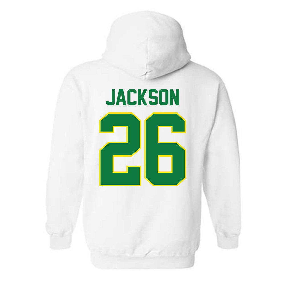 Oregon - NCAA Football : Devon Jackson - Classic Shersey Hooded Sweatshirt-1