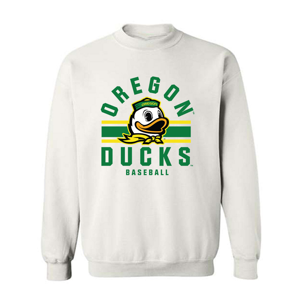 Oregon - NCAA Baseball : Naulivou Lauaki Jr - Classic Shersey Crewneck Sweatshirt-0
