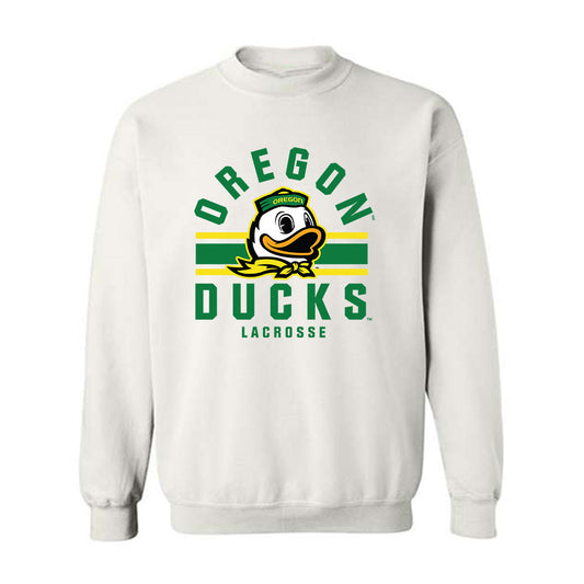 Oregon - NCAA Women's Lacrosse : Rachel Pallo - Classic Shersey Crewneck Sweatshirt-0