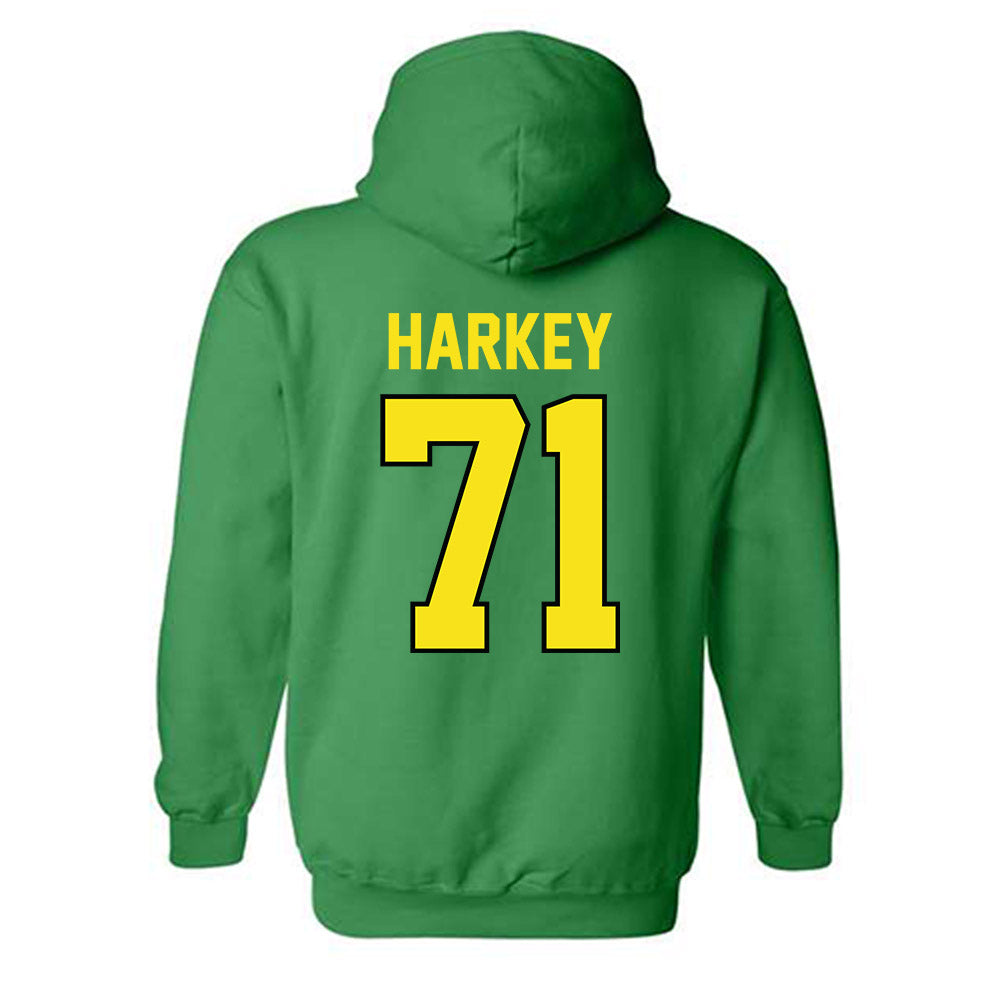 Oregon - NCAA Football : Alex Harkey - Classic Shersey Hooded Sweatshirt-1