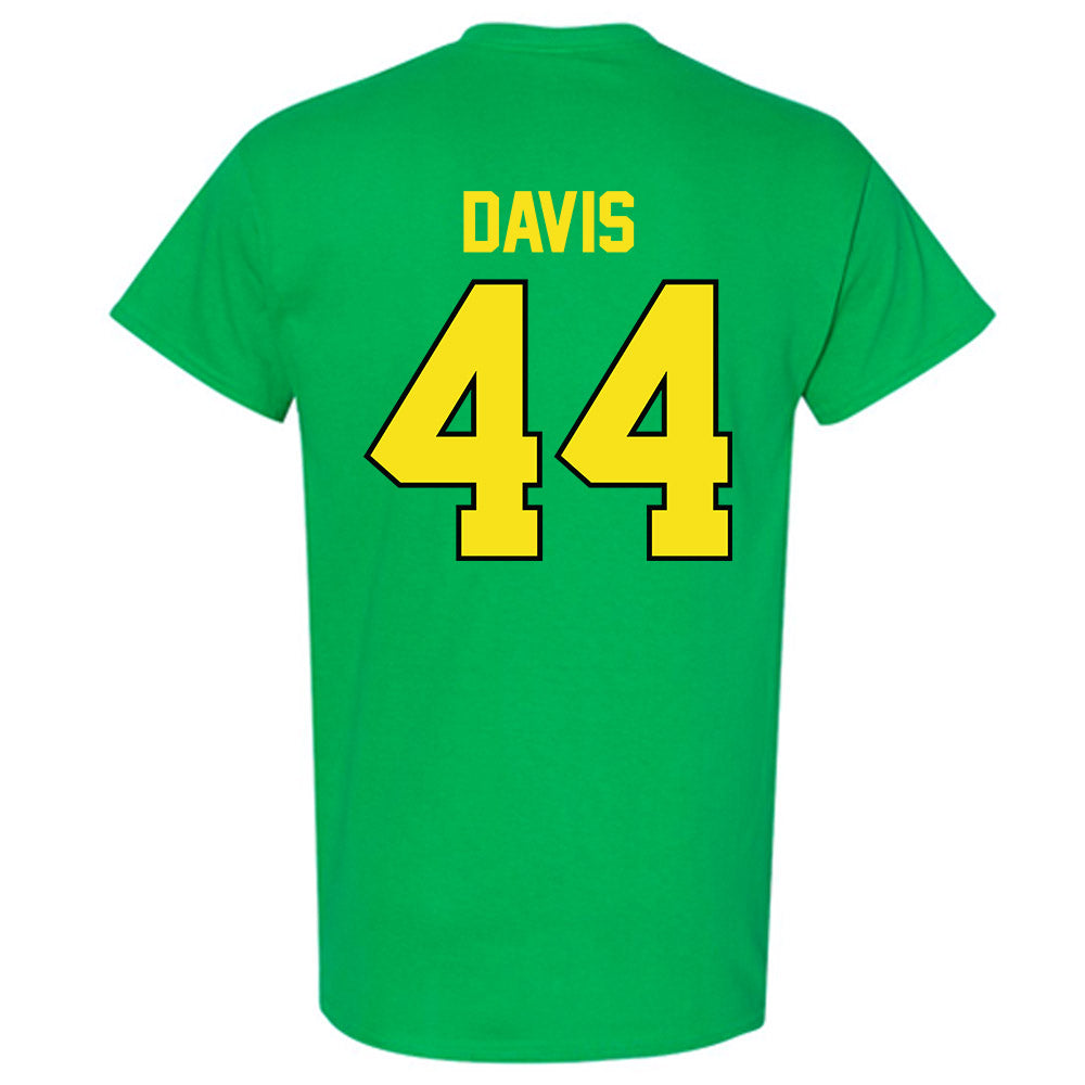 Oregon - NCAA Acrobatics & Tumbling : Logan Davis - Classic Shersey T-Shirt-1