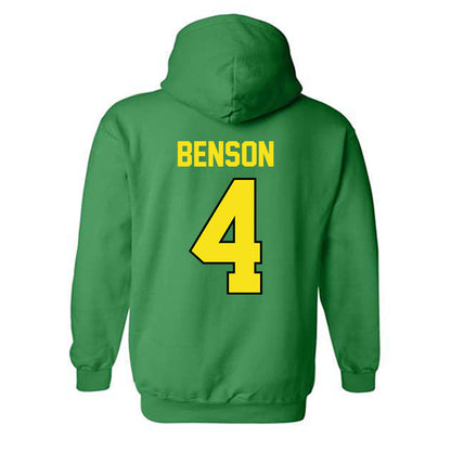 Oregon - NCAA Football : Malik Benson - Classic Shersey Hooded Sweatshirt-1