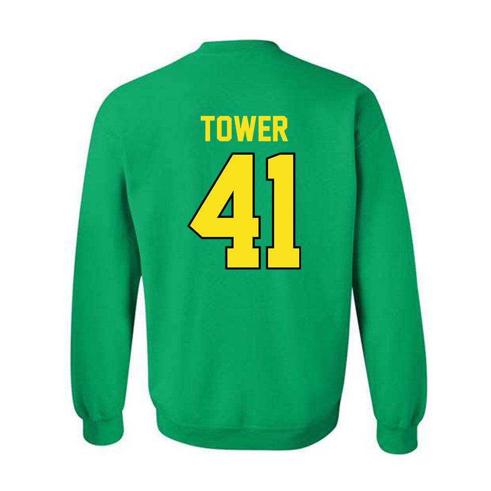 Oregon - NCAA Acrobatics & Tumbling : Mailee Tower - Classic Shersey Crewneck Sweatshirt-1