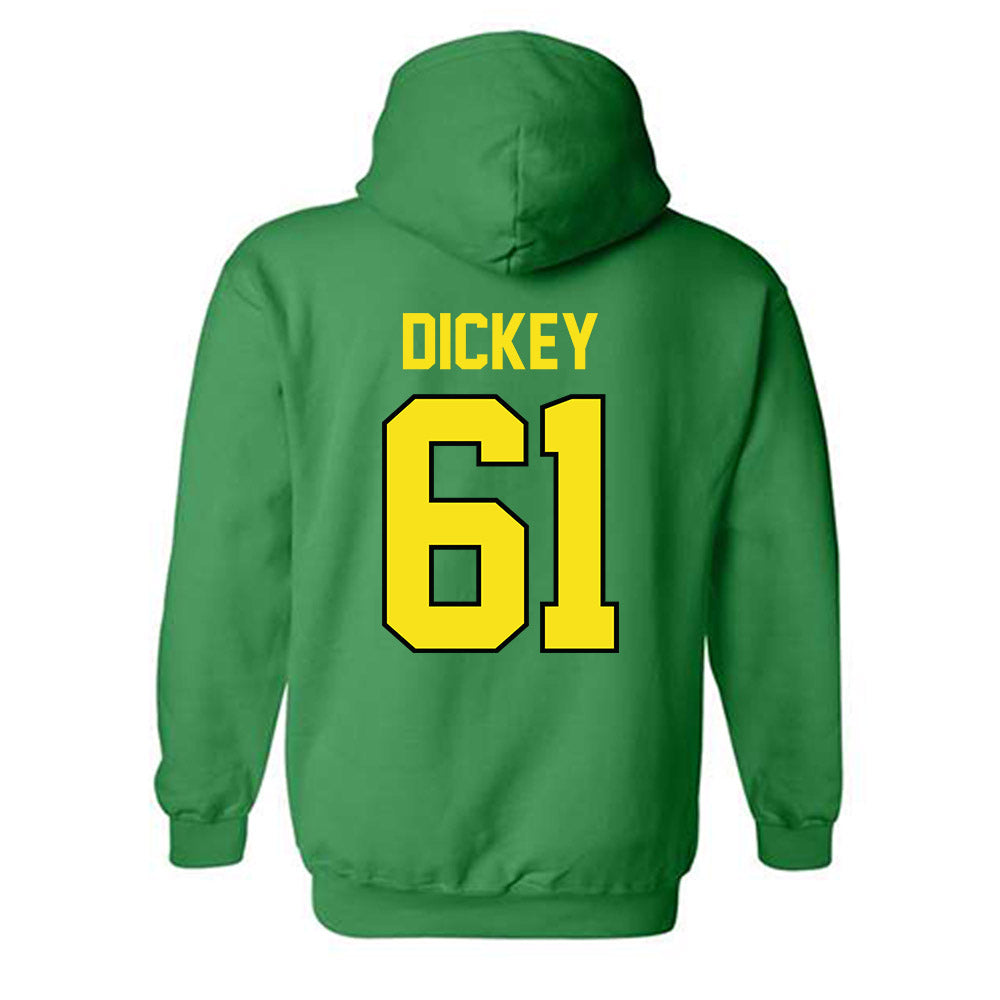 Oregon - NCAA Football : JaJuan Dickey - Classic Shersey Hooded Sweatshirt-1