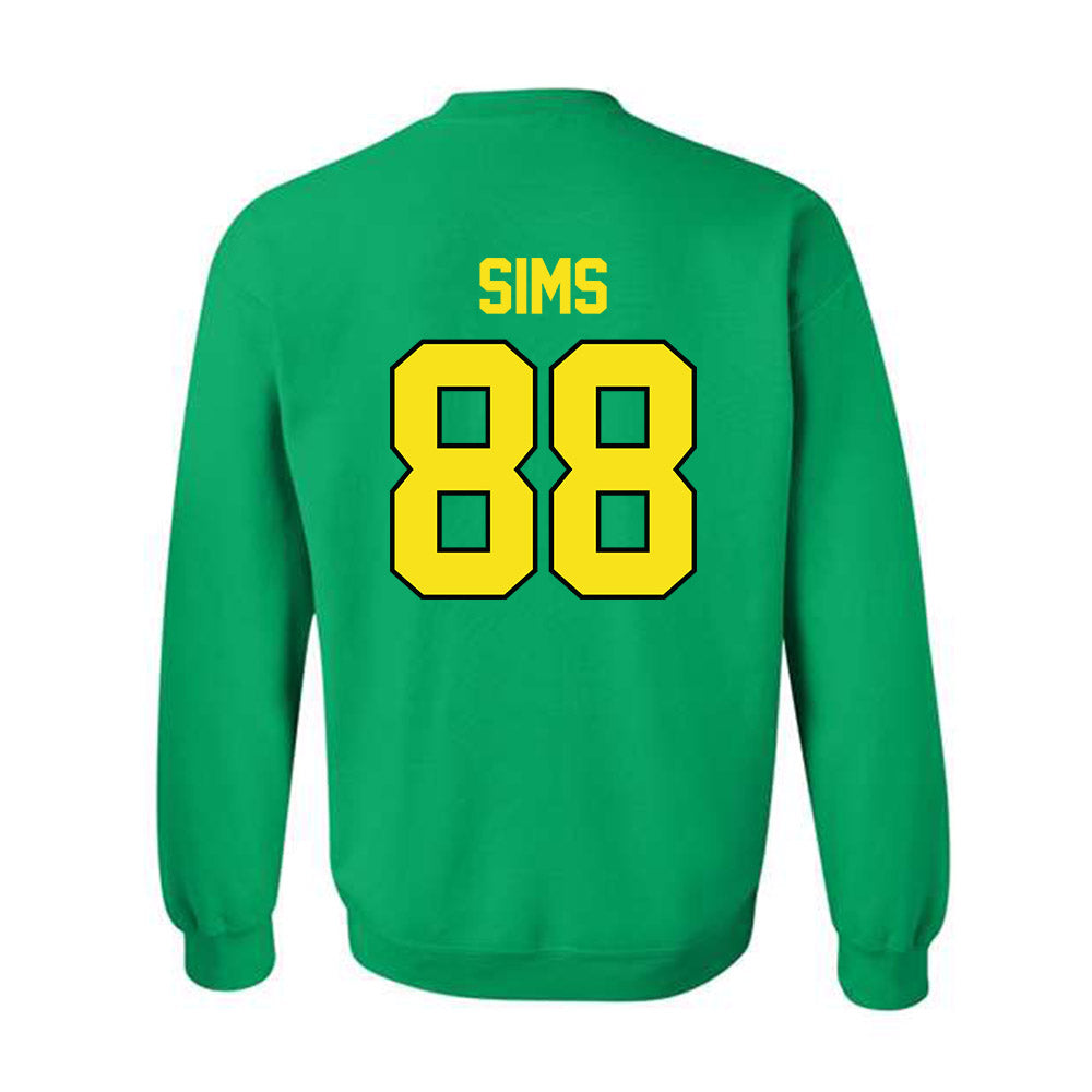 Oregon - NCAA Football : Xadavien Sims - Classic Shersey Crewneck Sweatshirt-1