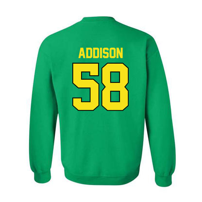 Oregon - NCAA Football : Ziyare Addison - Classic Shersey Crewneck Sweatshirt-1