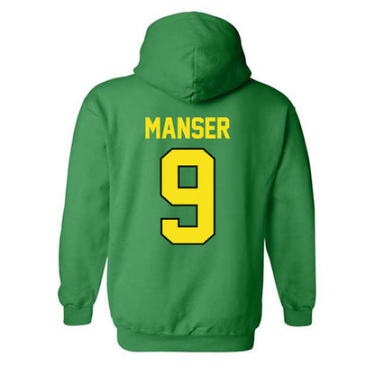 Oregon - NCAA Women's Lacrosse : Kylee Manser - Classic Shersey Hooded Sweatshirt-1