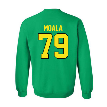 Oregon - NCAA Football : Lipe Moala - Classic Shersey Crewneck Sweatshirt-1