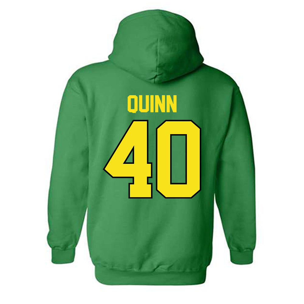 Oregon - NCAA Football : Zander Quinn - Classic Shersey Hooded Sweatshirt-1