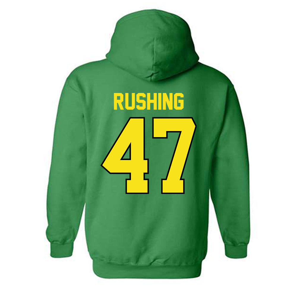 Oregon - NCAA Football : Elijah Rushing - Classic Shersey Hooded Sweatshirt-1