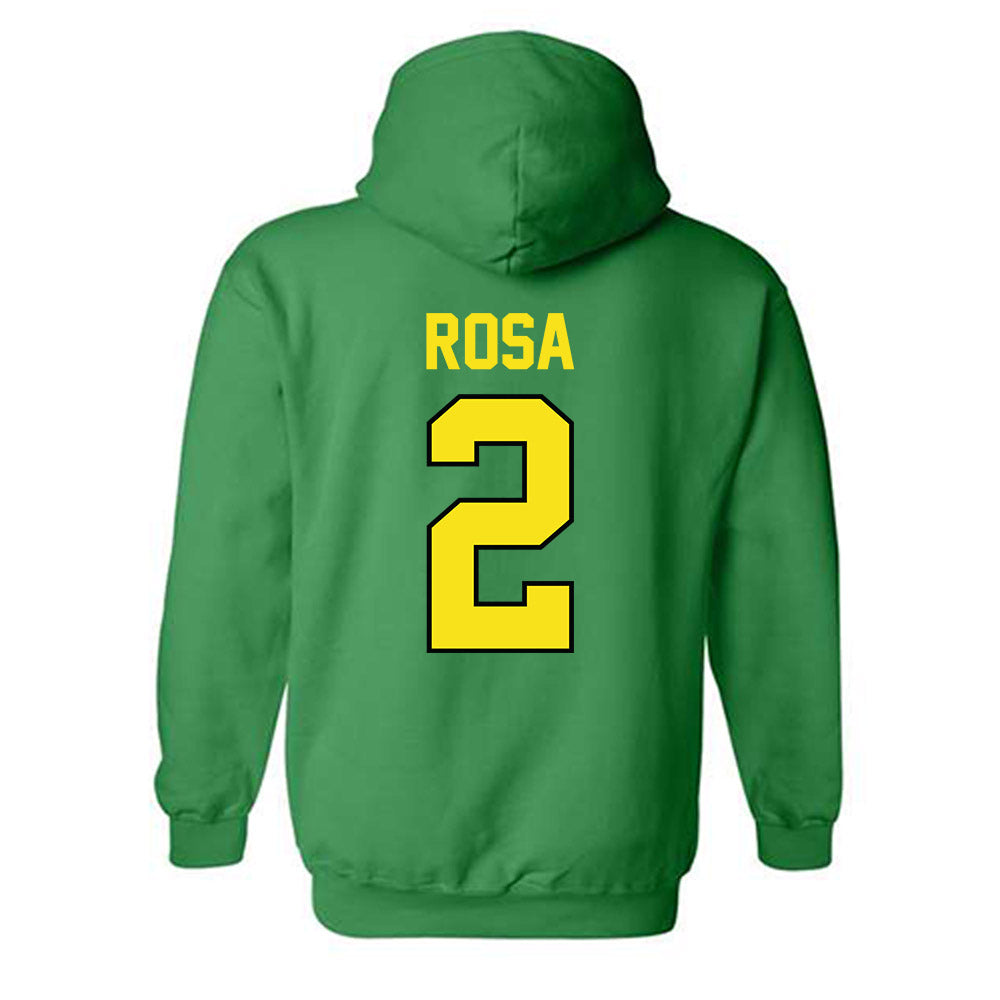 Oregon - NCAA Softball : Braiesey Rosa - Classic Shersey Hooded Sweatshirt-1