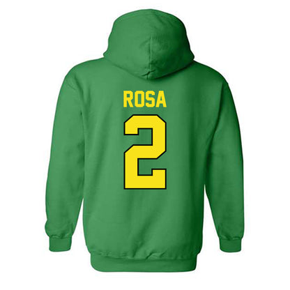 Oregon - NCAA Softball : Braiesey Rosa - Classic Shersey Hooded Sweatshirt-1
