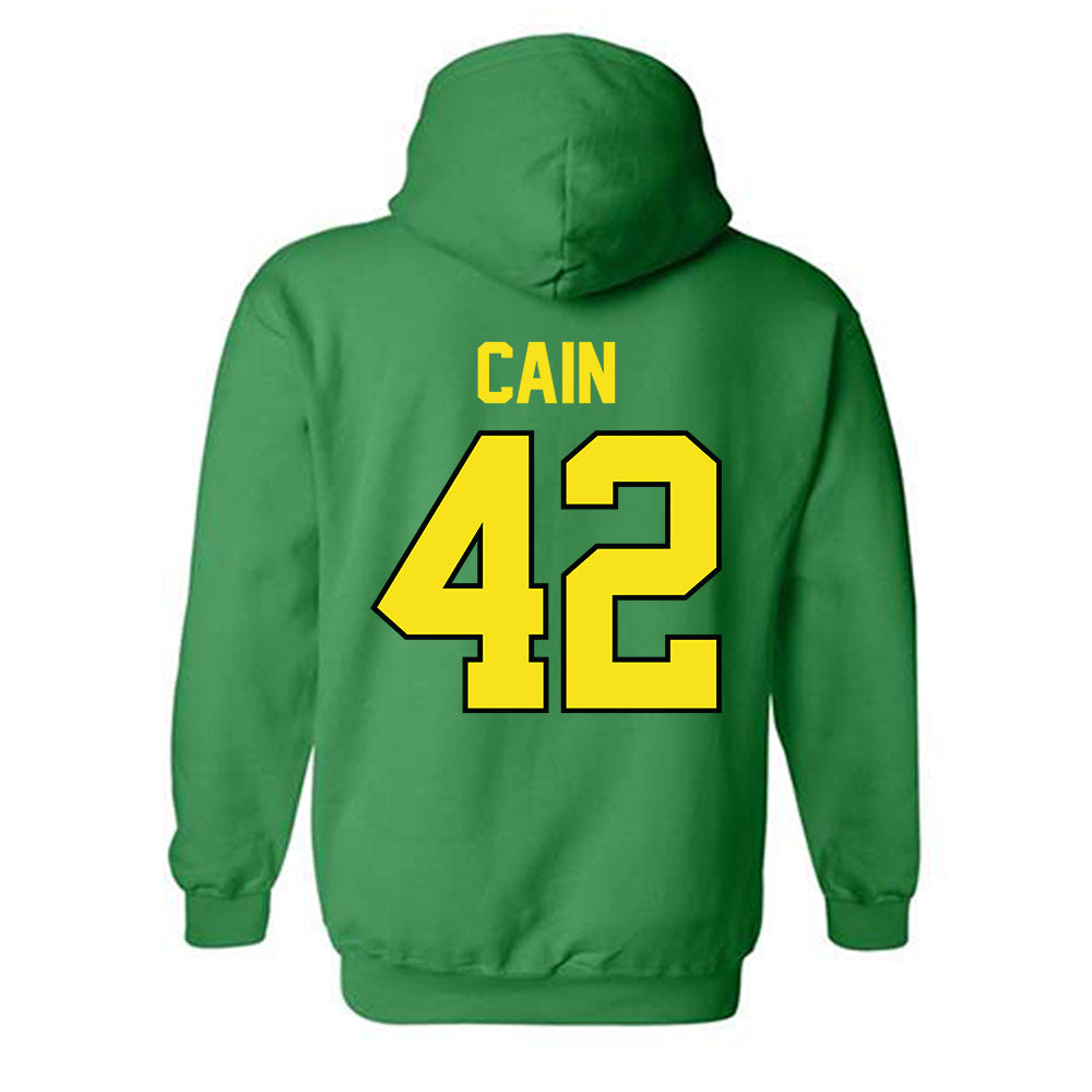 Oregon - NCAA Women's Basketball : Avary Cain - Classic Shersey Hooded Sweatshirt-1