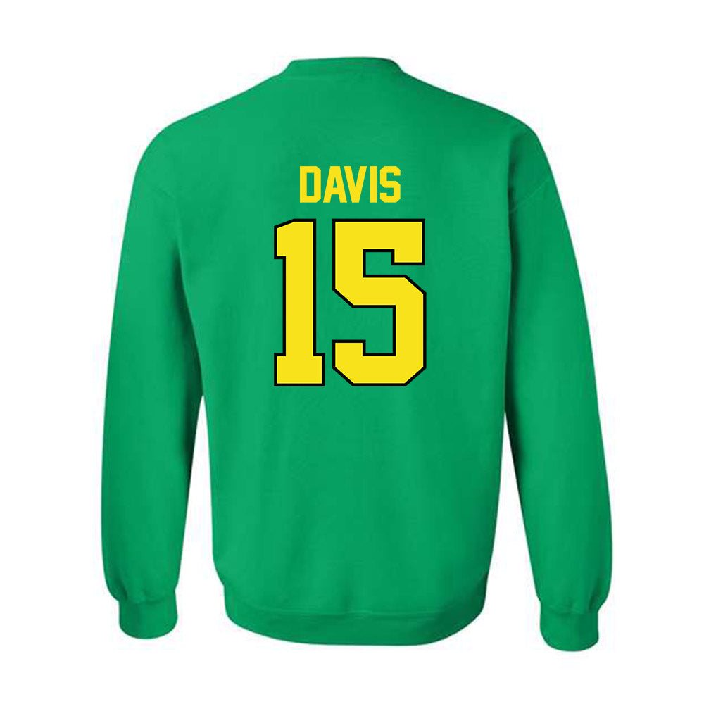 Oregon - NCAA Football : Solomon Davis - Classic Shersey Crewneck Sweatshirt-1
